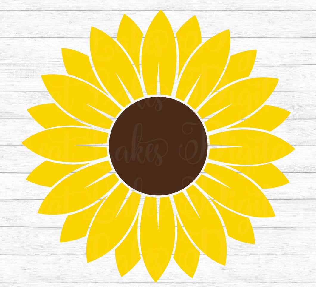 Sunflower Decal